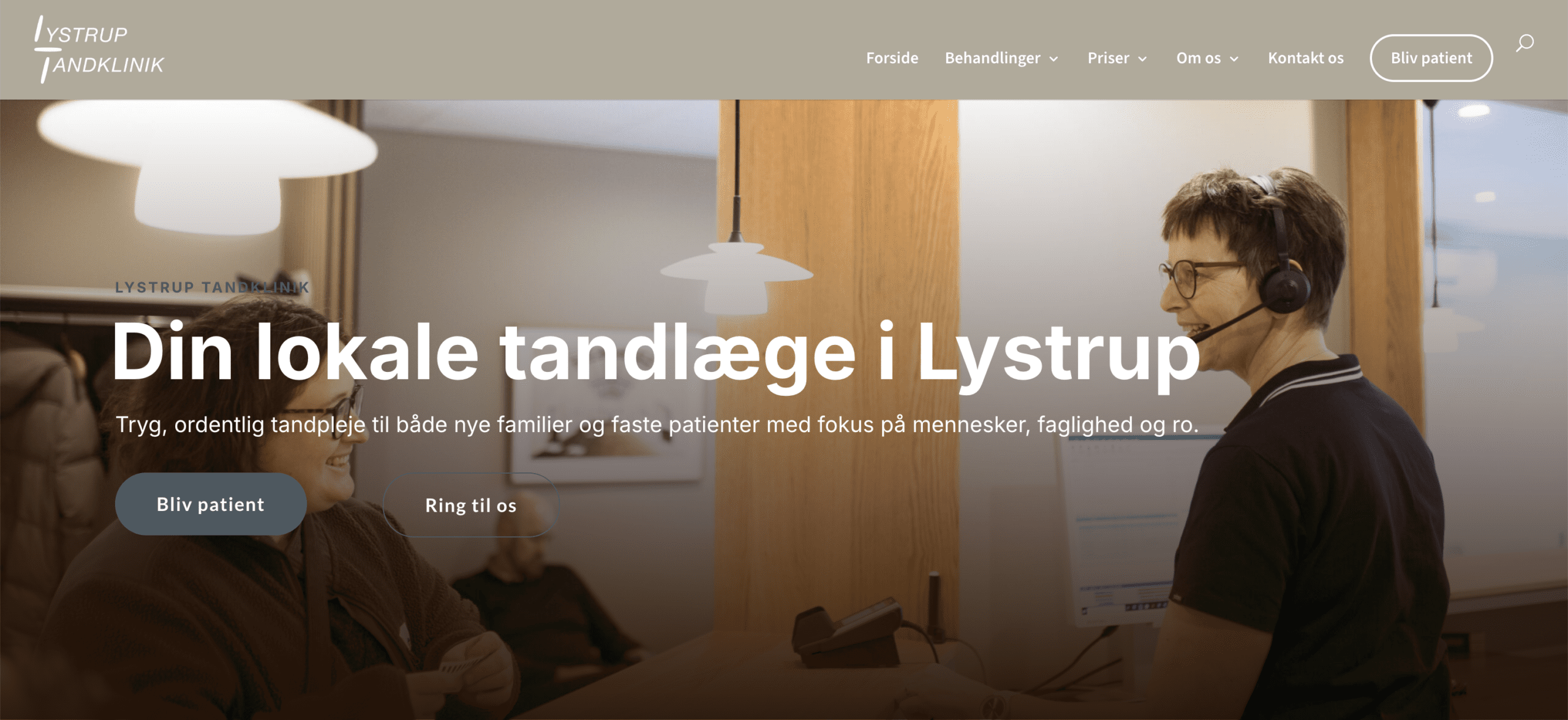 Hulvej privatskole hjemmeside forside