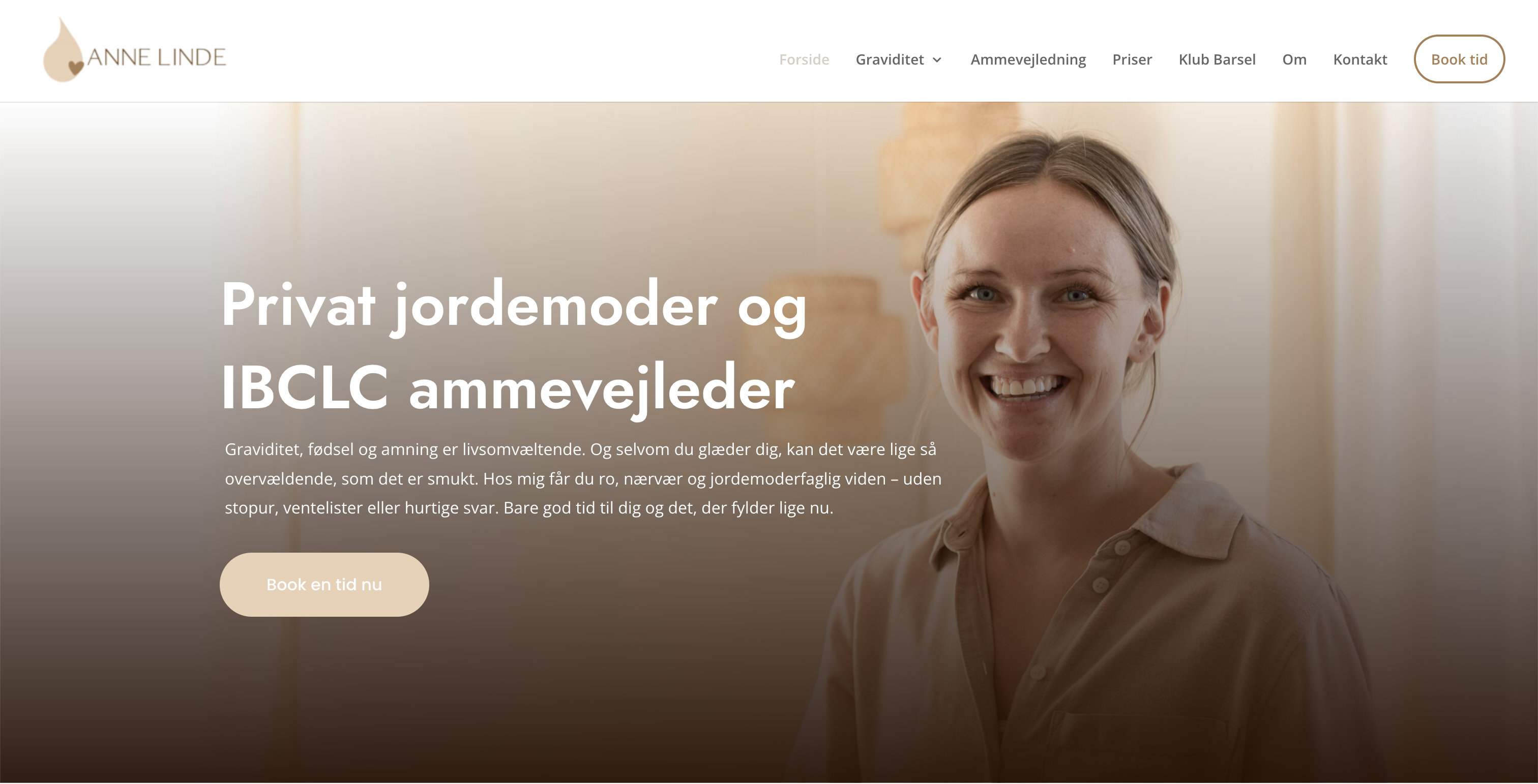 sanders it service hjemmeside forside