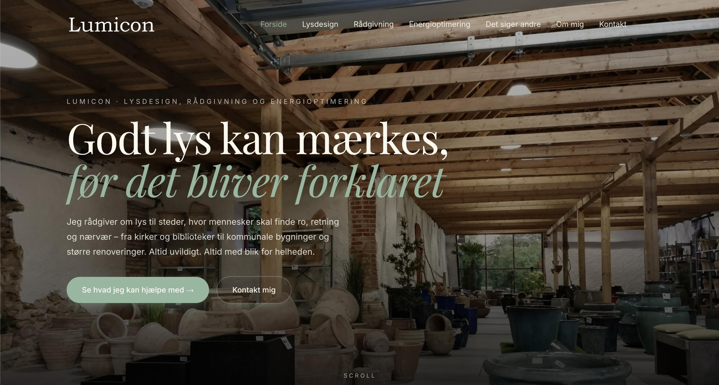 Lumicon-forside Hulvej privatskole hjemmeside forside
